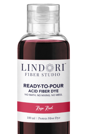 Rose Red | Ready-to-Pour Acid Fiber Dye